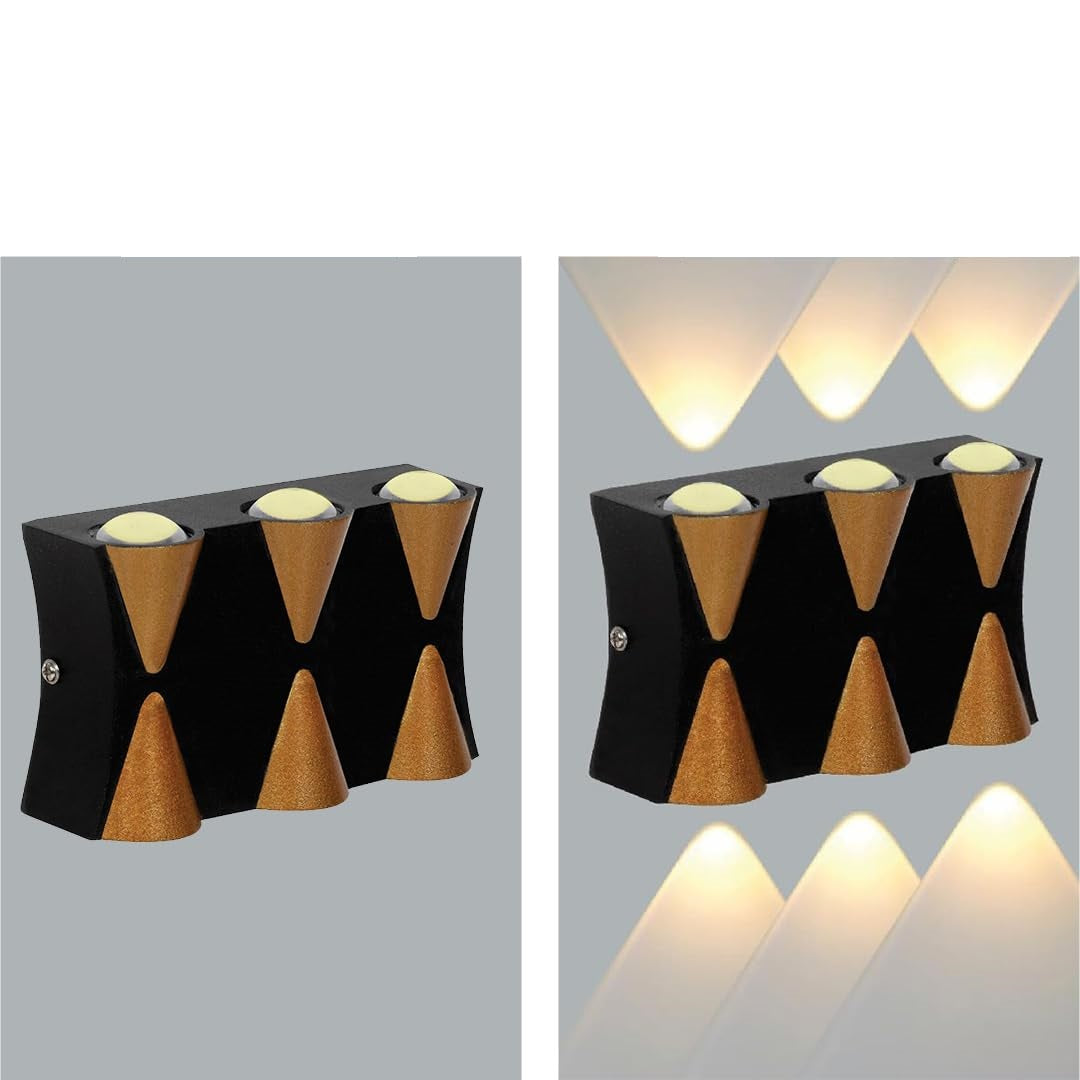 LED spoljna zidna lampa na struju — detalj 7