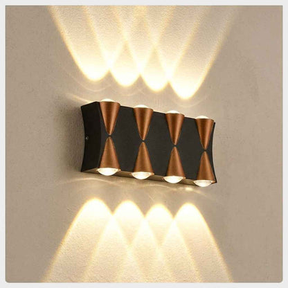 dvosmerna spoljna zidna LED lampa — pregled