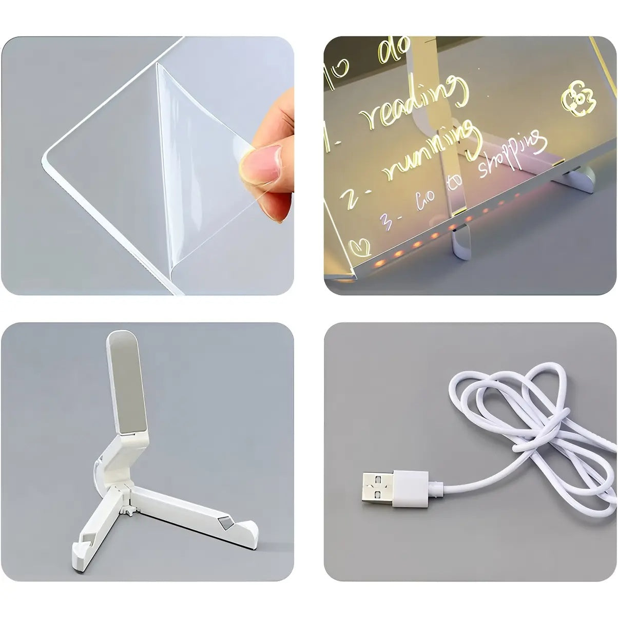 LED tabla za crtanje sa 7 boja — detalj 3