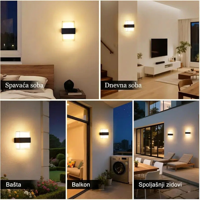 LED zidna lampa V1278-K — detalj 2