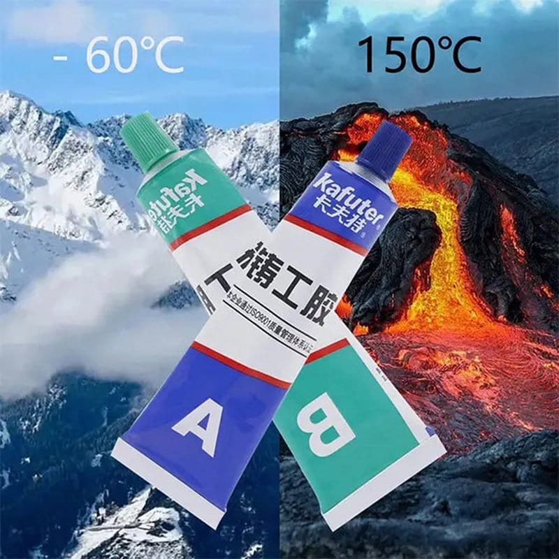 lepak za hladno varenje metala — detalj 1