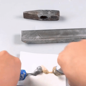 lepak za hladno varenje metala — detalj 2