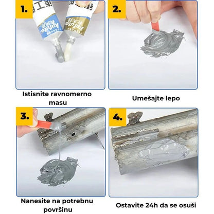 lepak za hladno varenje metala — detalj 5