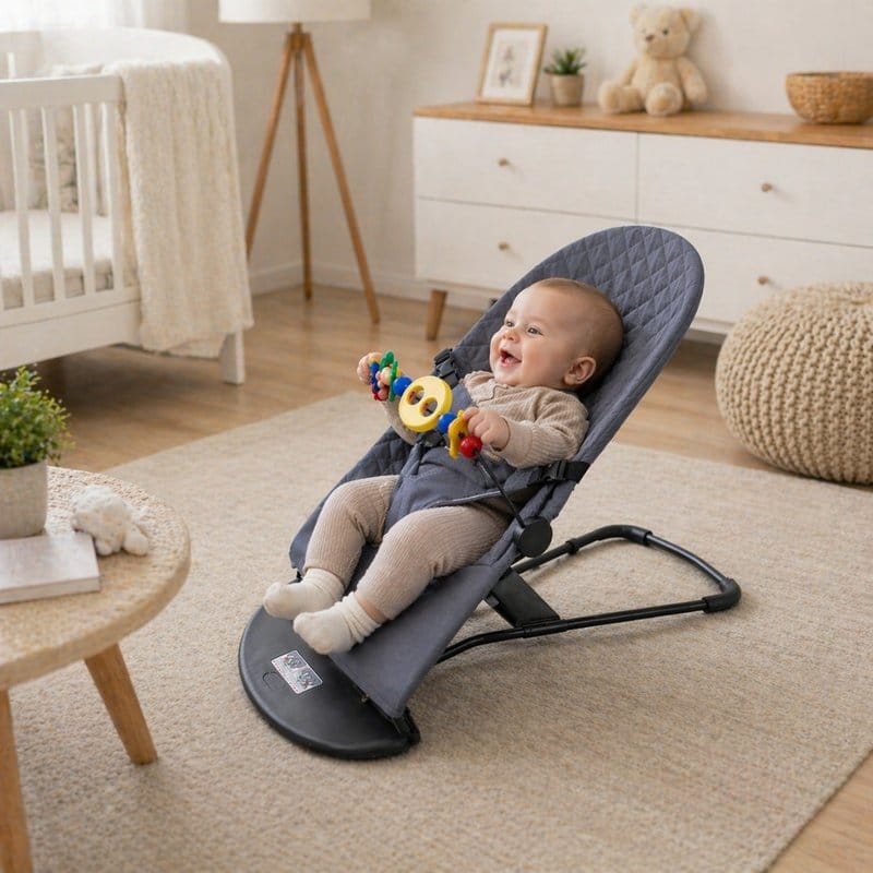 LullyBebe njihalica za bebe — detalj 2