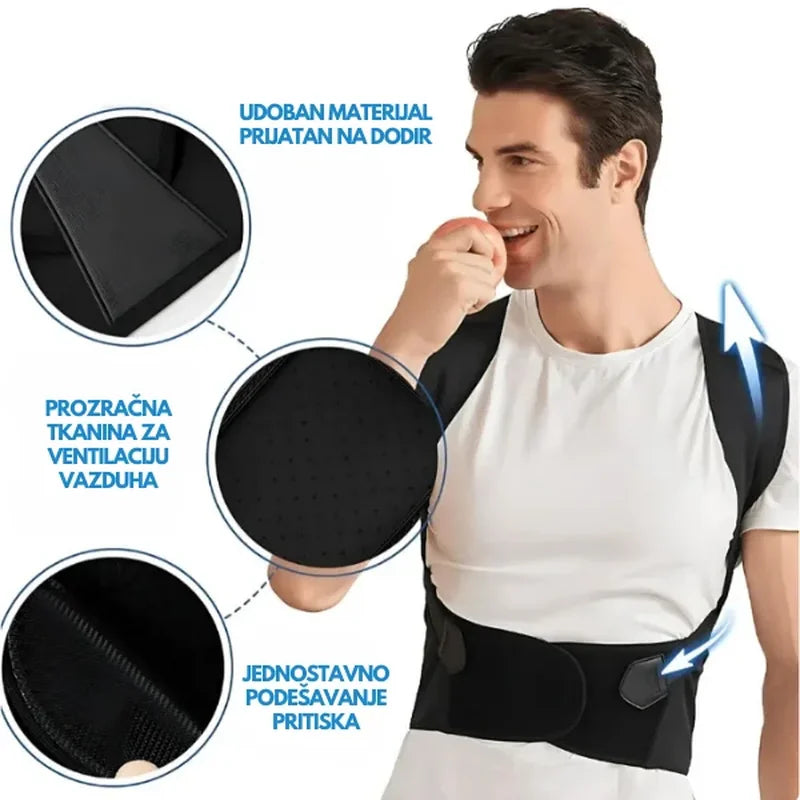 Lumbra pojas za leđa — detalj 1