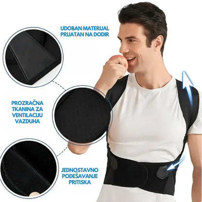 Lumbra pojas za leđa — detalj 1