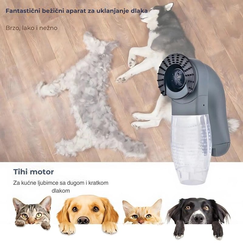 Pet Vac usisivač za dlake ljubimaca — detalj 2