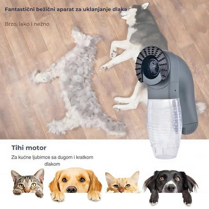 Pet Vac usisivač za dlake ljubimaca — detalj 2