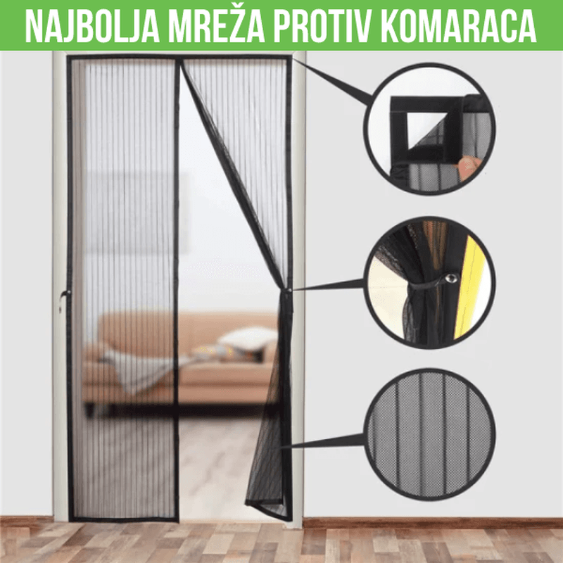 magnetna mreža protiv komaraca — detalj 3