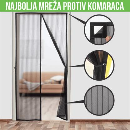 magnetna mreža protiv komaraca — detalj 3