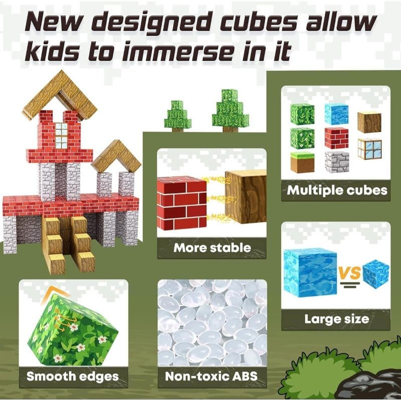 magnetne kocke 500 delova — detalj 6