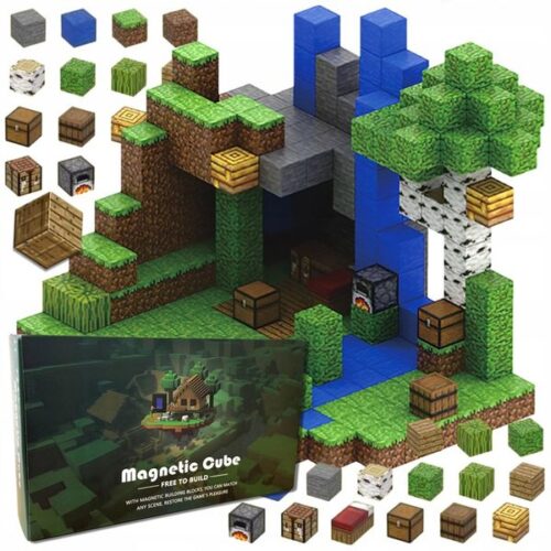 magnetne pixel kocke 500 delova — detalj 2
