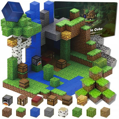 magnetne pixel kocke 500 delova — detalj 5