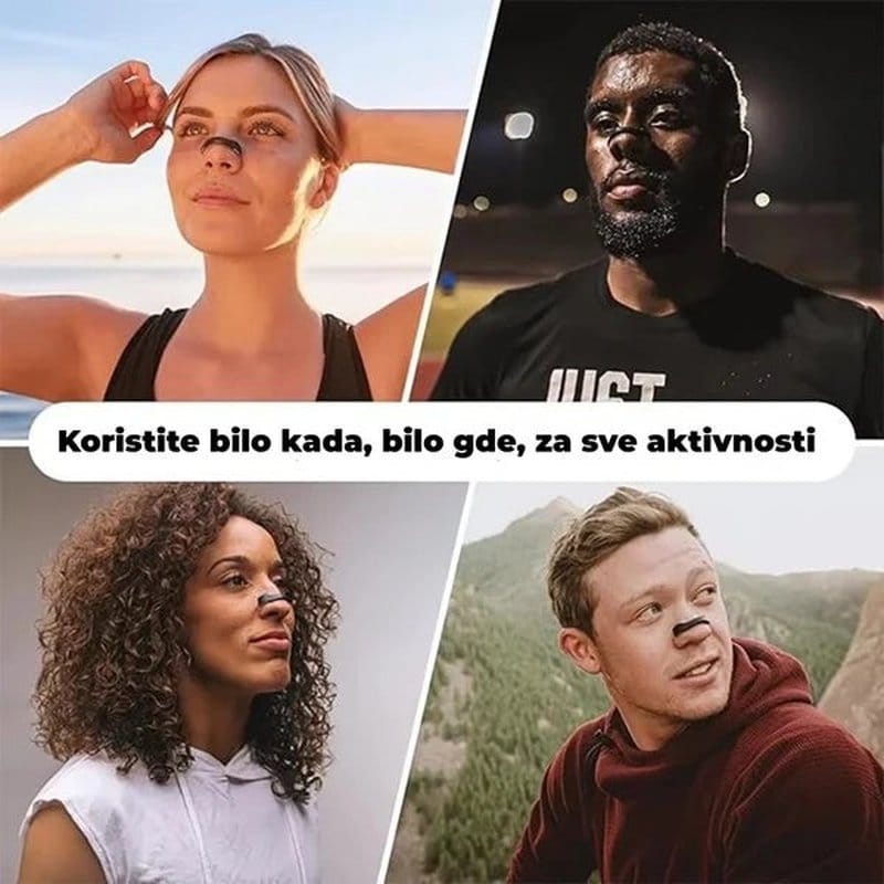 magnetne trakice za nos protiv hrkanja — detalj 3