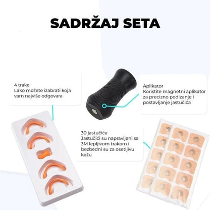 magnetne trakice za nos protiv hrkanja — detalj 4