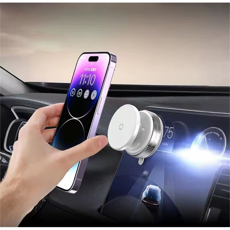 vakuum magnetni držač za telefon za auto — pregled