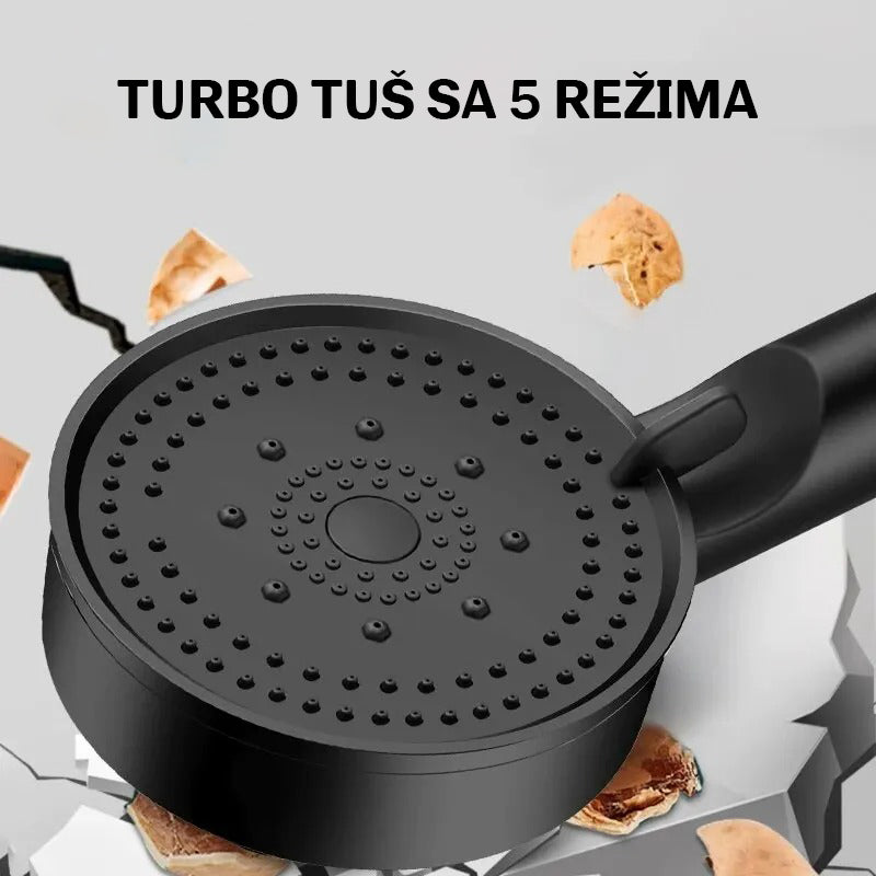 Turbo tuš sa 5 režima