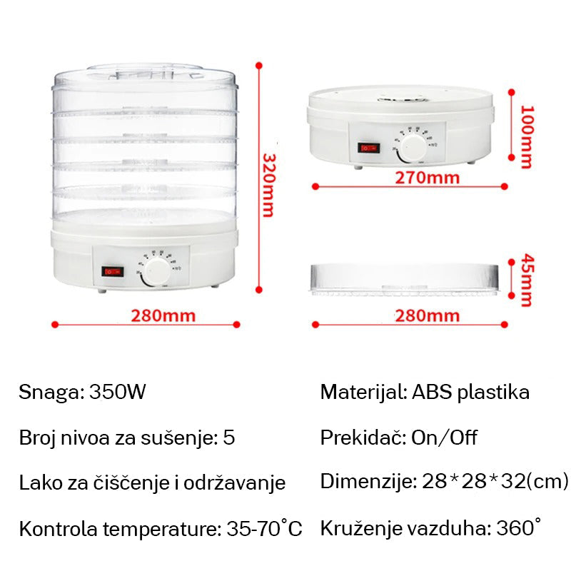 Aparat za sušenje hrane