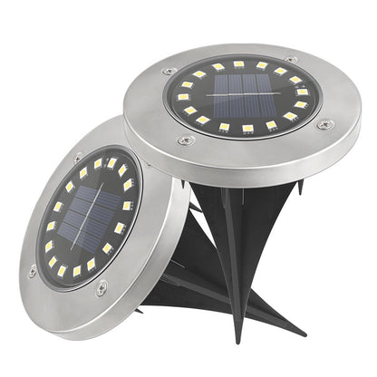 Disk solarne led lampe 4 komada