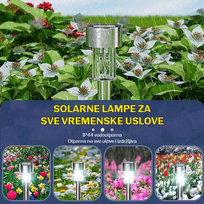 Solarne lampe za baštu 10 kom