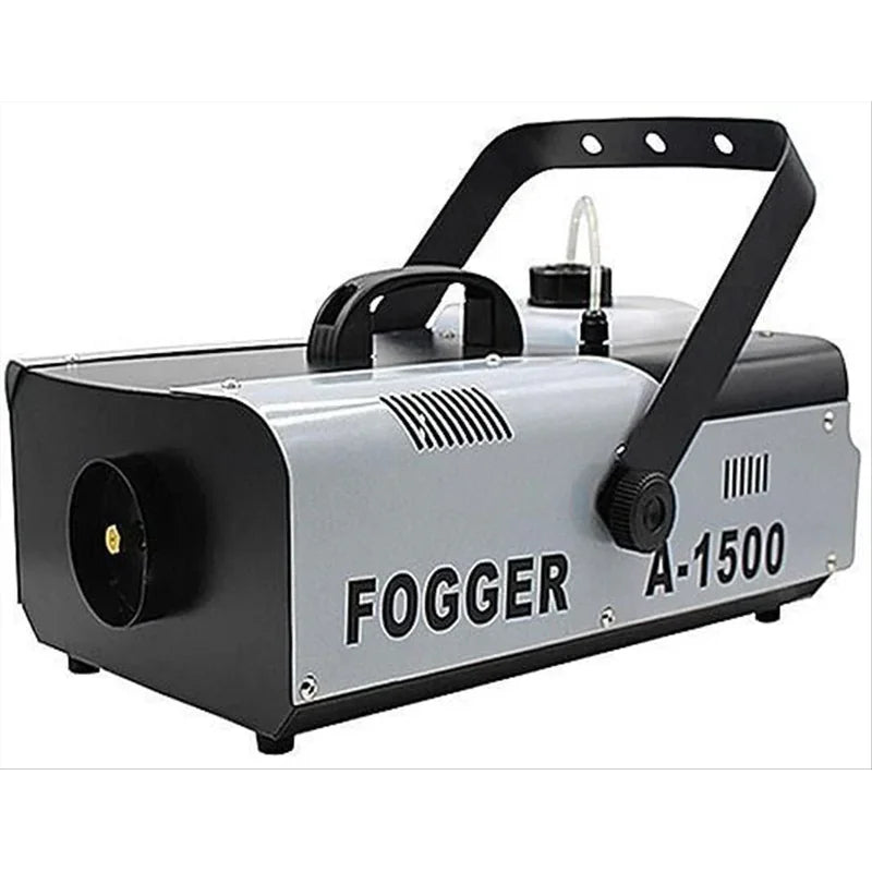 mašina za dim 1500W FOGGER A-1500, srebrno-crna sa nosećom ručkom