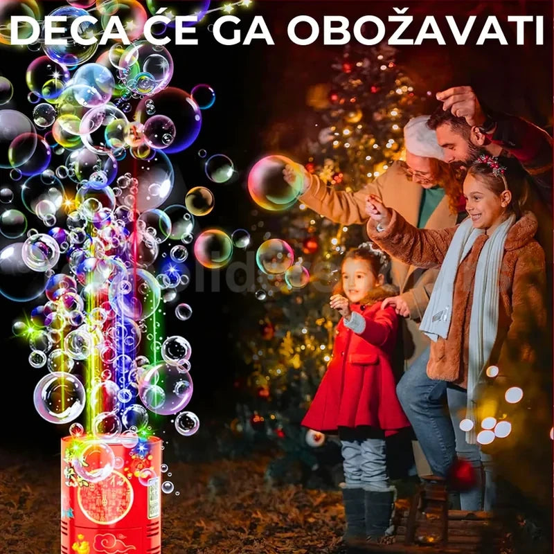mašina za mehuriće sa led svetlima — detalj 2