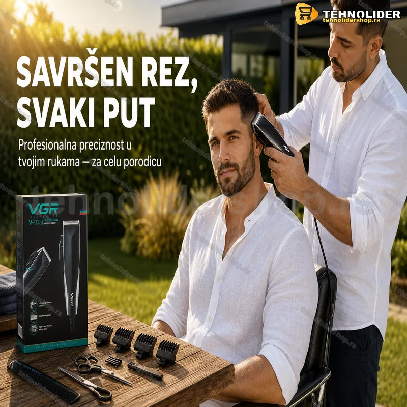 mašinica za šišanje VGR V-033 — izgled uređaja sa sečivom