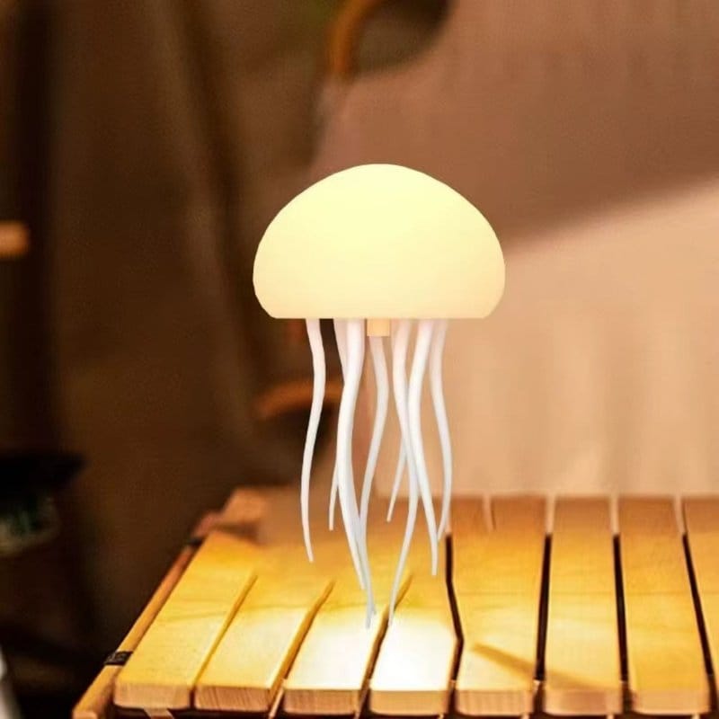 meduza lampa sa LED osvetljenjem — detalj 1