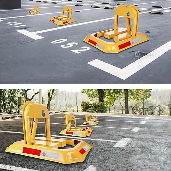 mehanička rampa za parking sa ključem — čelična