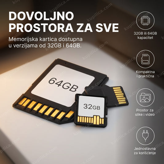 memorijska kartica 32gb i 64gb, benefiti proizvoda