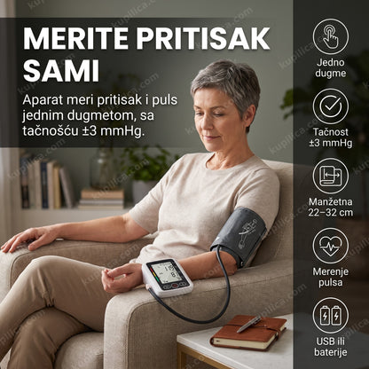 merite pritisak sami — samostalno merenje pritiska nadlaktičnim aparatom u fotelji, benefiti proizvoda