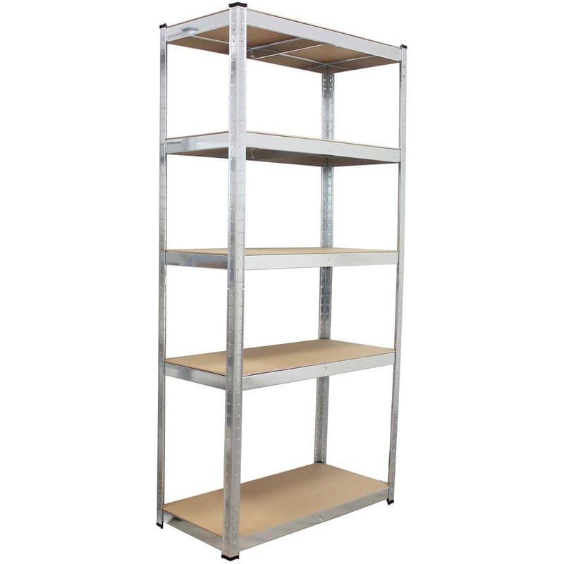 metalna montažna polica 180x90x45cm — pregled