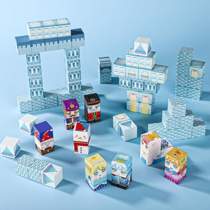 minecraft magnetne kocke 72 delova — detalj 2