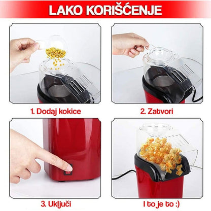 mini aparat za kokice bez ulja — detalj 1