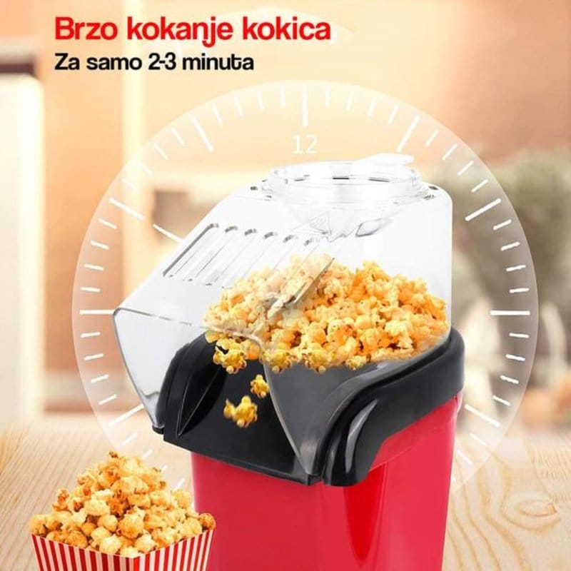 mini aparat za kokice bez ulja — detalj 5