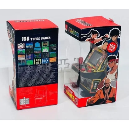 Zadnja strana mini arkadnog automata sa dugmadima i džojstikom