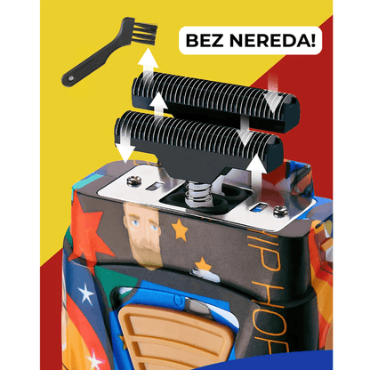 mini električni brijač za putovanja — detalj 3