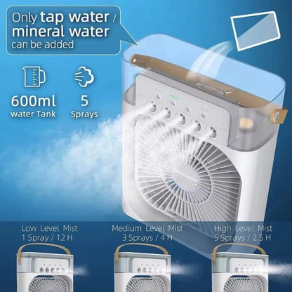 mini klima 5u1 vodena magla — detalj 8
