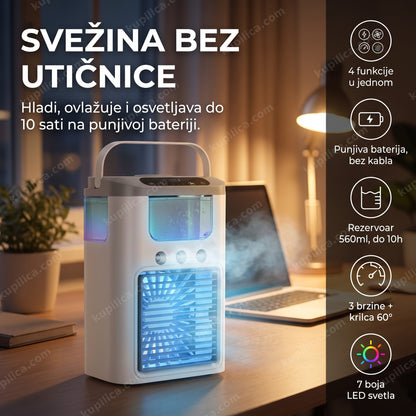 bežična mini klima 4u1 na radnom stolu, benefiti proizvoda