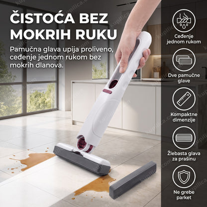 mini mop za čišćenje sa pamučnom glavom briše mrlju sa kuhinjskog poda, benefiti proizvoda