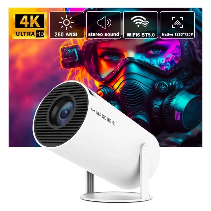 Mini Projektor HY300 Pro Ultra HD — pregled