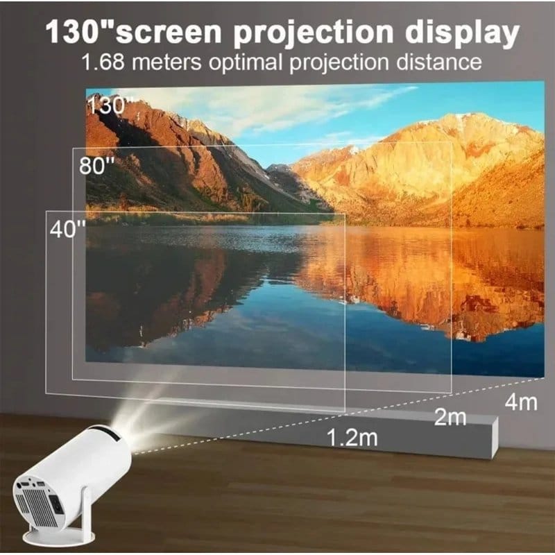 Mini Projektor HY300 Pro Ultra HD — detalj 6