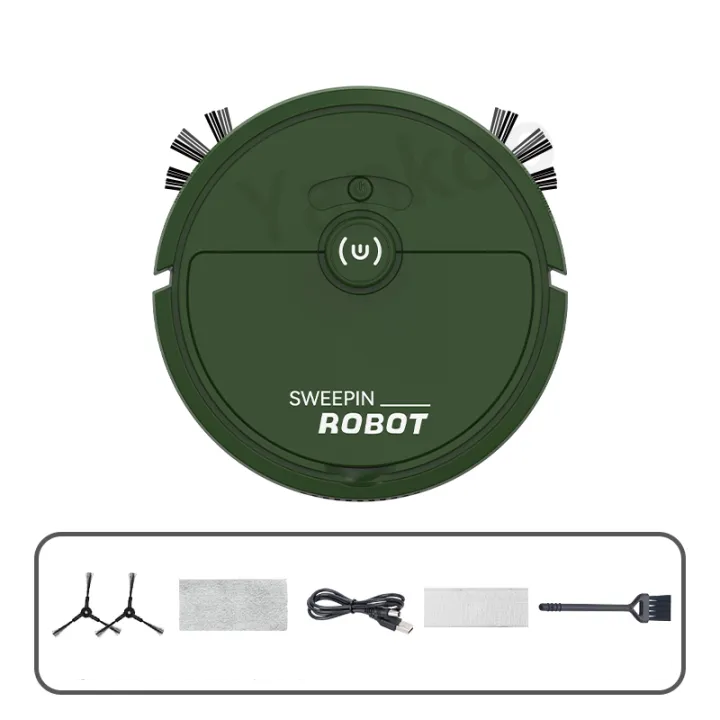mini robot usisivač sa krpom — detalj 1