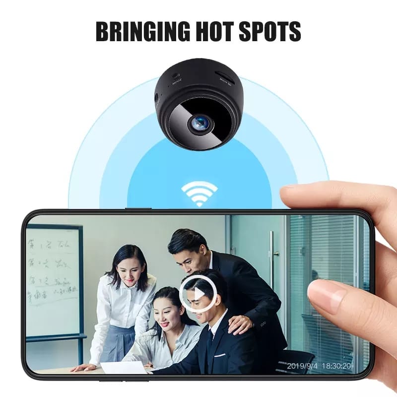 mini špijunska wifi kamera Full HD — detalj 1