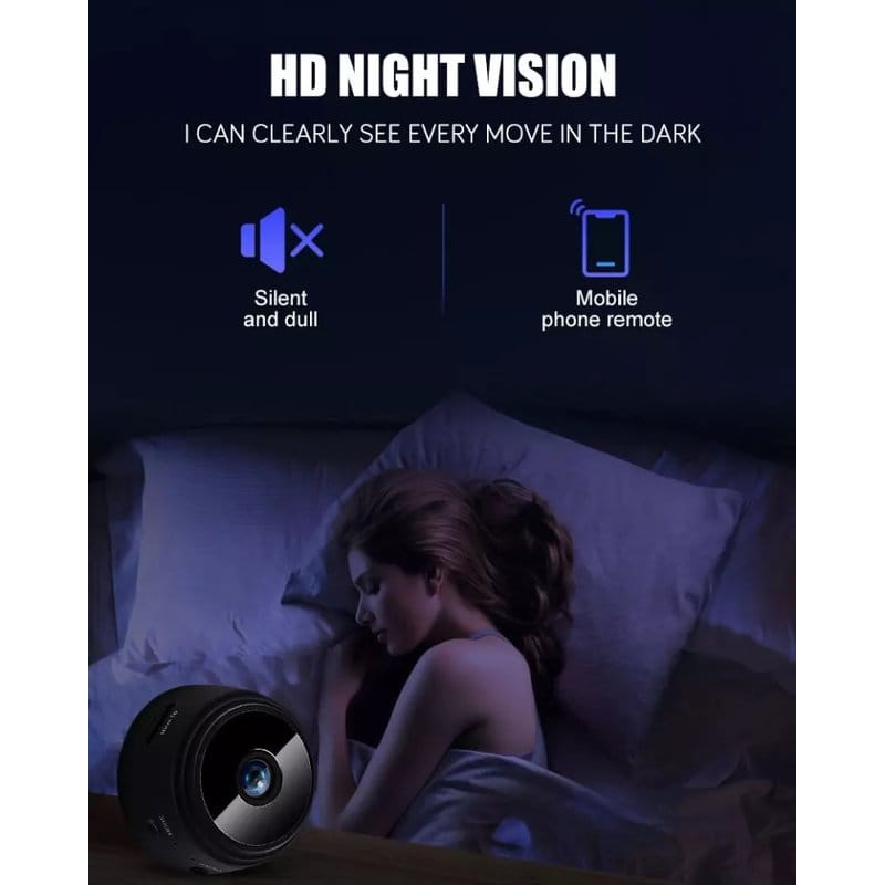 mini špijunska wifi kamera Full HD — detalj 4