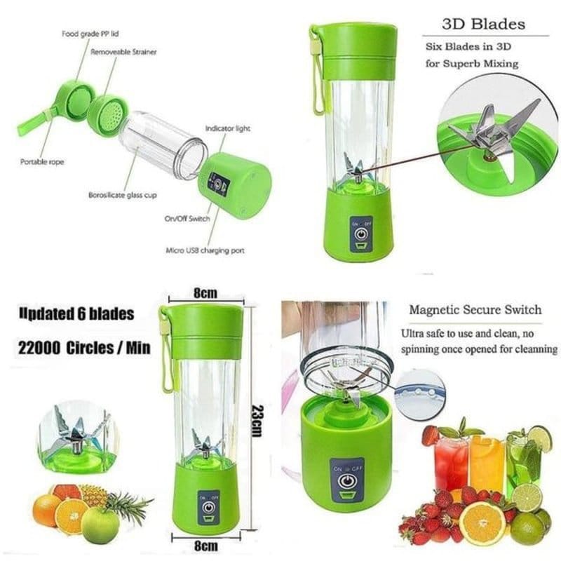 mini USB blender za poneti — detalj 4