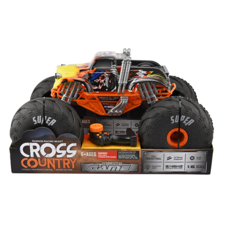 Monster truck RC kamion 1:6 sa strane