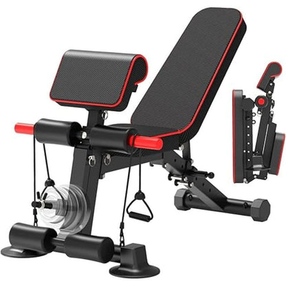 multifunkcionalna fitnes klupa za vežbanje sa nosačem za biceps