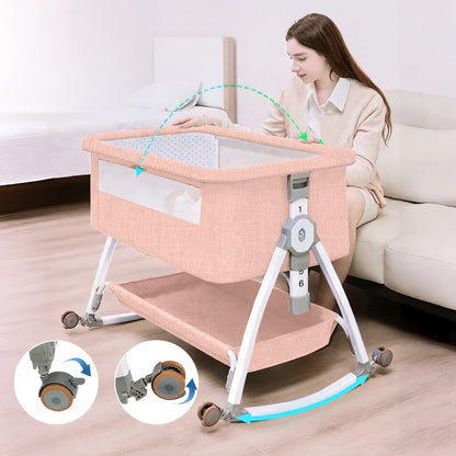 multifunkcionalni krevetac za bebe 6u1 — detalj 1