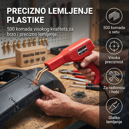 municija za pištolj za lemljenje plastike u radionici - benefiti proizvoda